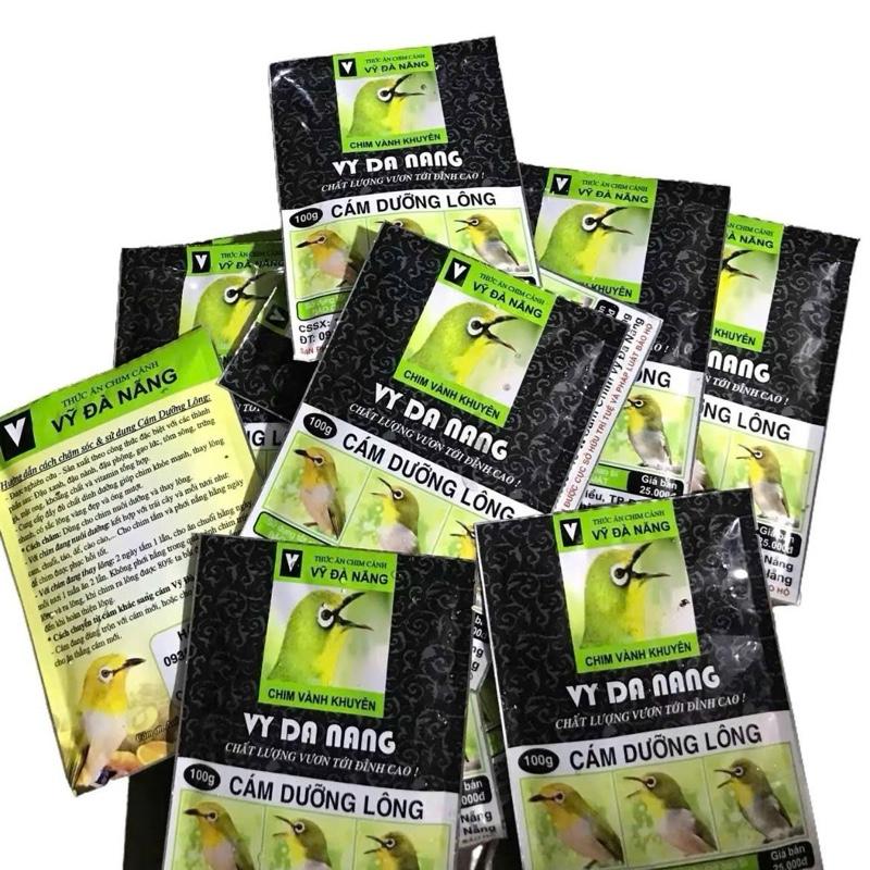    5 Gói   Cám vành khuyên Vỹ Đà Nẵng dành cho chim Vành Khuyên 