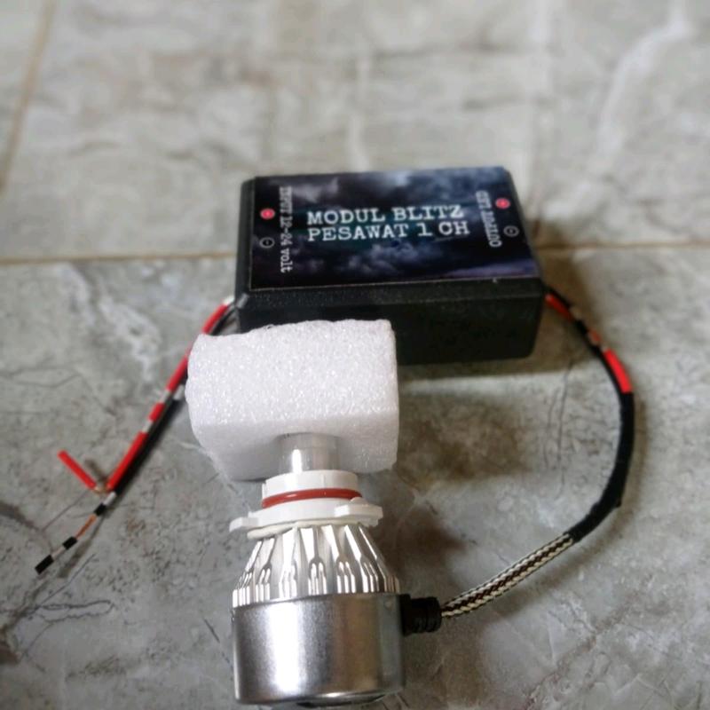 LAMPU +MODUL TANPA TOPLES 12 Volt /24 Volt 1
