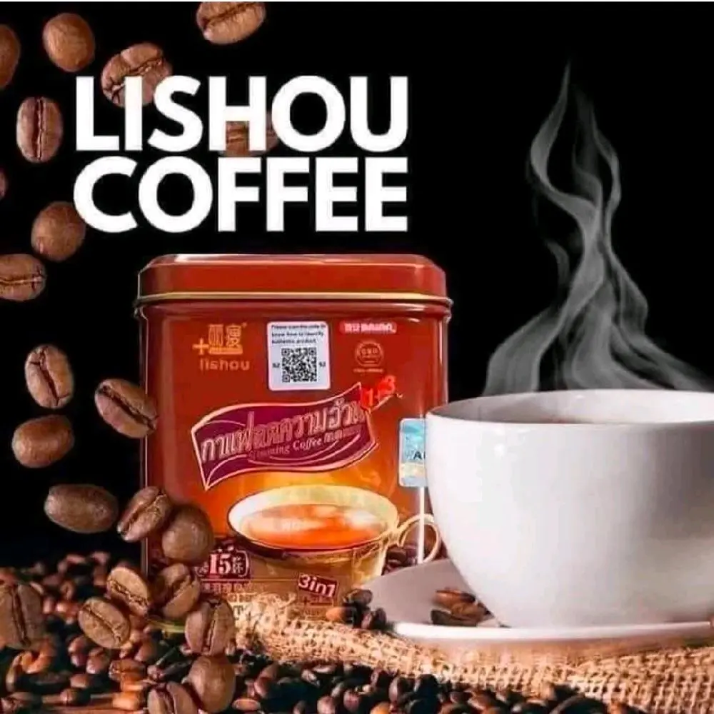 コーヒー Lishou Coffee 6cans Freeshipping Lishou Instant 3 in 1 Coffee 15 Sachets - 15g - TikTok Shop Singapore