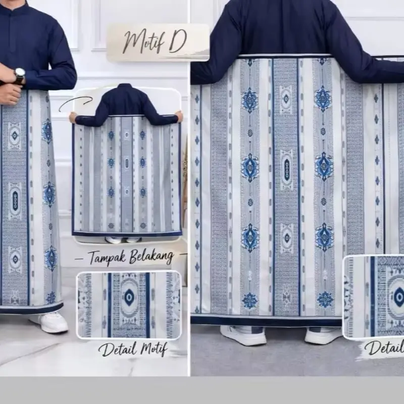 Motif SGJ batik biru