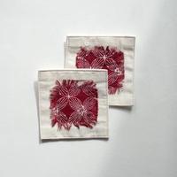 Gambar Batik Fractal Alas Cangkir (Coaster) Batik Kawung Warna Merah dari Batik Fractal Kota Bandung 1 Tokopedia