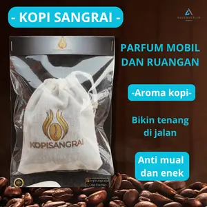 [KOPI SANGRAI] Perfume aroma kopi pengharum mobil dan ruangan anti mual dan ngantuk penyegar udara original Parfum Pewangi