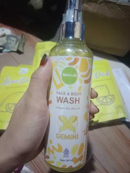 Product Review of Mabello 5 Pouch Minuman Serbuk Lemon   glutathione Drink/ Free Sabun Cair/Bubuk/ Powder from p**r o** 2