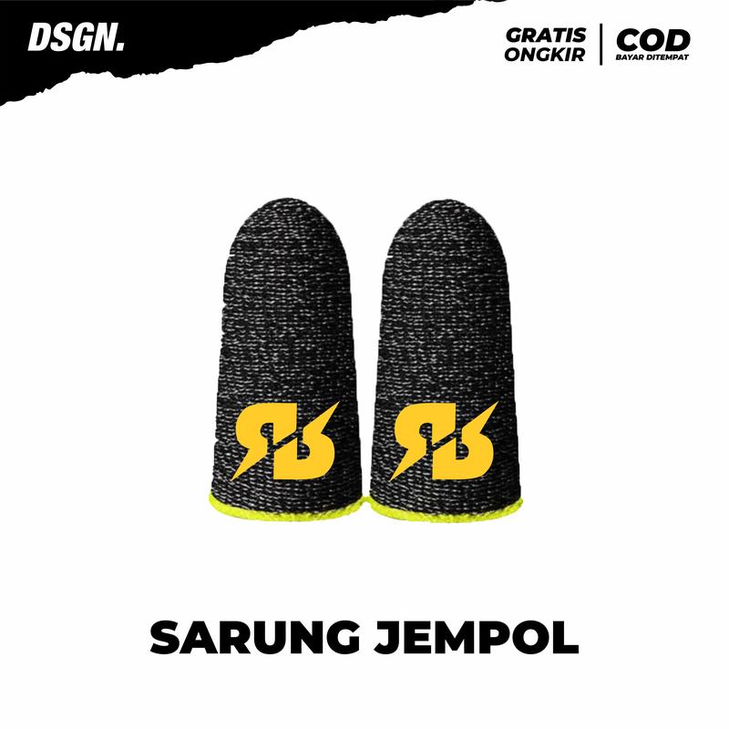 RRQ HOSHI SEPASANG SARUNG JEMPOL GAMING + BOX POUCH PREMIUM MURAH Accessories Game Joystick Controller Gamepad Aksesoris 1