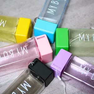 Botol/ Tumbler My Bottle Kotak 500 ml Tanpa Kemasan