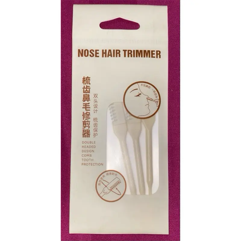 Pisau Cukur Bulu Hidung Manual 3IN1 | Pembersih Telinga Korek Kuping Travel Size