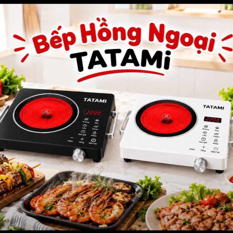 BếpHồng Ngoại, Điện TaTami Bếp Từ Công Suất 3500W, T...