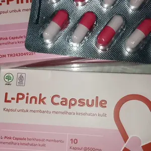 [ 3 BOX ] L-Pink Capsule Glawfyskin | Capsule Kesehatan Kulit | Membantu memelihara kesehatan kulit | BPOM