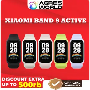 [LIVE EXTRA] SMARTBAND XIAOMI BAND 9 Active Garansi Resmi Original