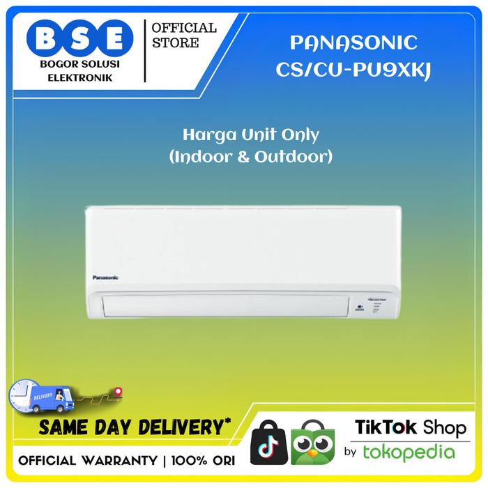 Gambar AC PANASONIC SIBIRU INVERTER 1PK CS/CU-PU9XKJ PANASONIC PU9XKJ 1 PK dari Bogor Solusi Elektronik Kab. Bogor Tokopedia