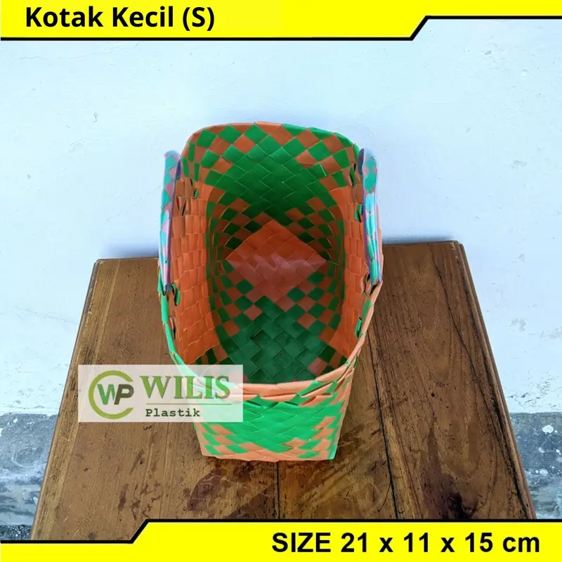 TAS Souvenir Tas Anyaman Plastik Tas souvenir murah untuk BERKATAN HAMPERS Souvenir Parcel Hantaran Sembako Wadah Thinwall Sterofoam Belanja 5