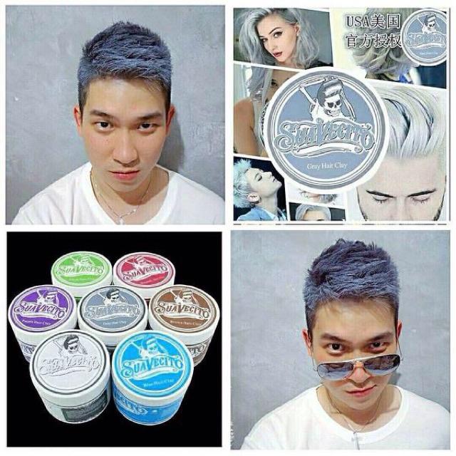 Suavecito Hair Color Pomade ORIGINAL BPOM (Pomade Warna Rambut INSTAN) 2