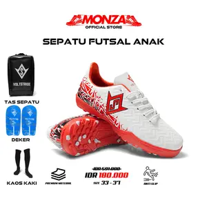 FAKET LENGKAP Sepatu Futsal Mini Soccer Voltstride Hyperion Anak-Anak Size 33-37 Original