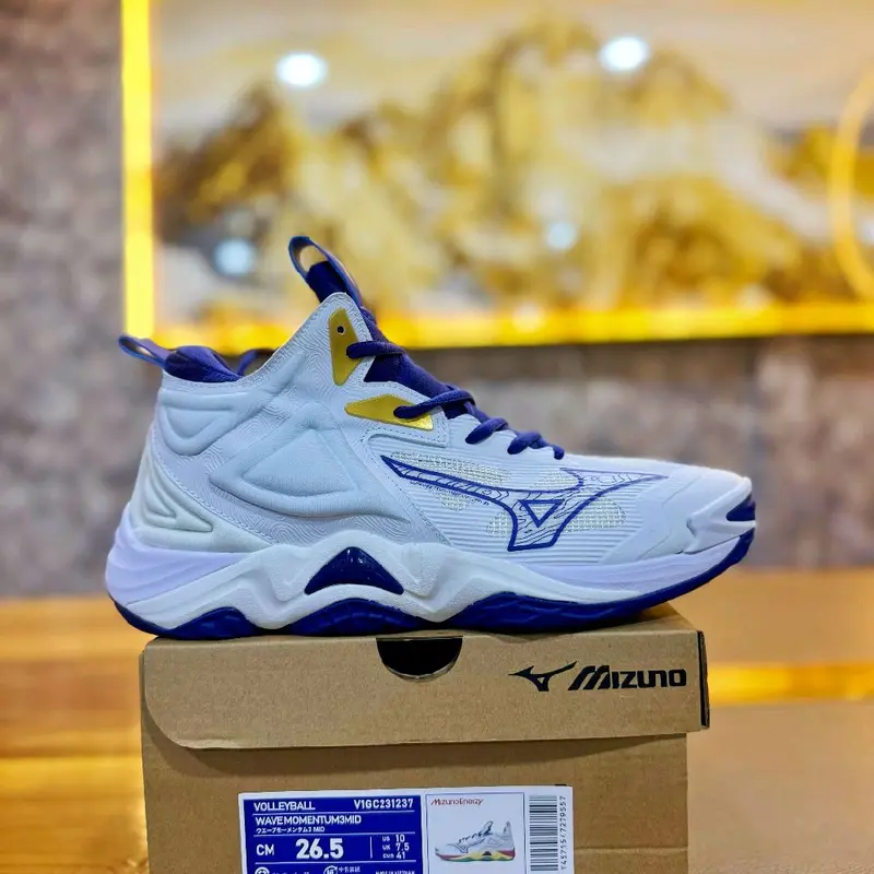 Sepatu Voli Mizuno Wave Momentum 3 Woman Bonus Tas Kaos Kaki 6