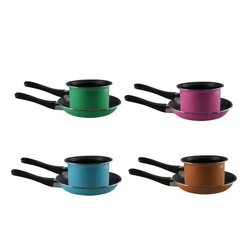 Panci Teflon Pastela Frypan Milkpan untuk Dapur - Kitchenware Peralatan Set 1