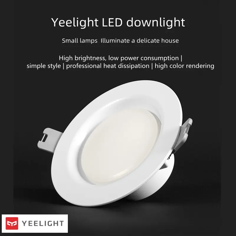 Yeelight LED Downlight Recessed Downlight Warm White/Warm Yellow Easy to install Color Temperature 3000K/4000K Voltage 220V