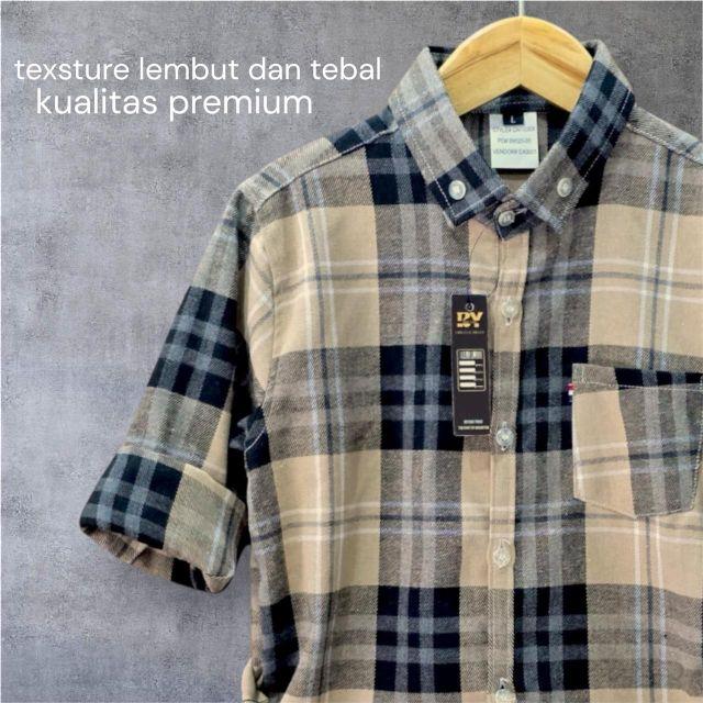 ROOE YARA KIDS & JUNIOR Kemeja Flanel Anak Usia 1-12 Tahun Lengan Panjang Size M L XL 2XL dan 3XL Best Seller Fashion anak motif  Kotak-Kotak