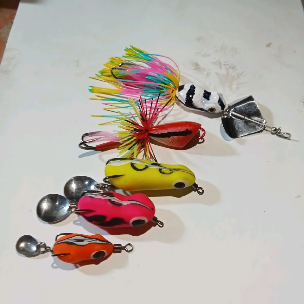 lure casting paket hemat isi 5 pcs