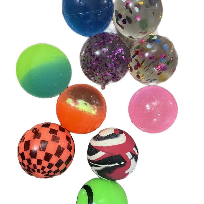 10pcs Bola Bekel35 motif Bola Saja - Mainan Anak-anak - Toys 0