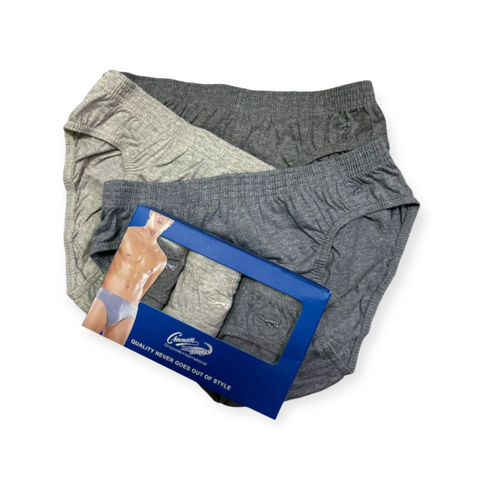 Celana Dalam Pria Crocodile Isi 3 Pcs - Crocodile 240 Katun