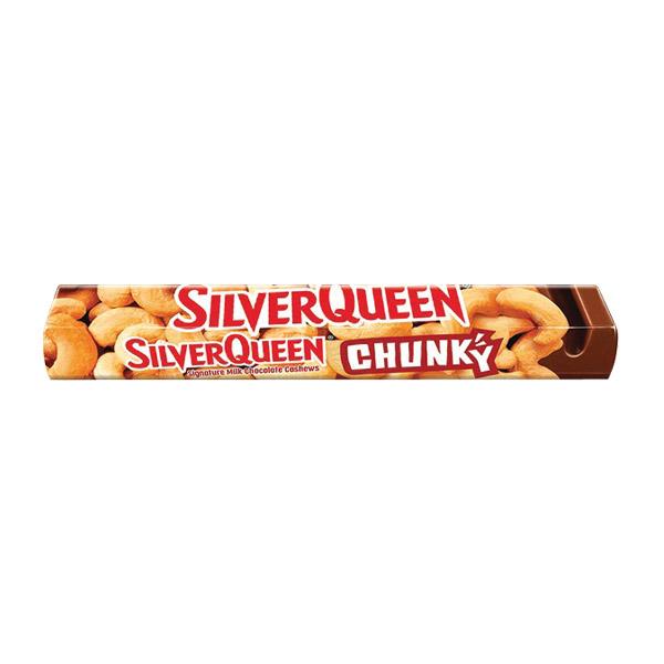 SILVER QUEEN CHUNKY CASHEW BAR 82 GR