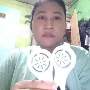 JAKMART Sendok Alat Pemisah Putih Kuning Telur Separator Telur / Saringan Saring Sederhana Praktic Multifungsi