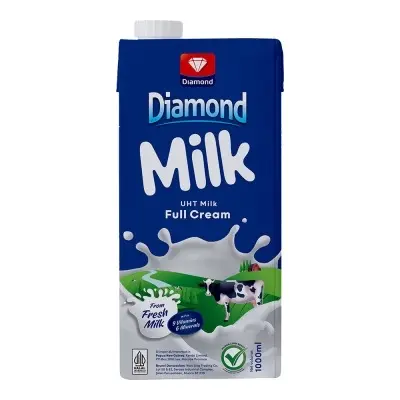 Susu UHT Diamond full cream 1 liter