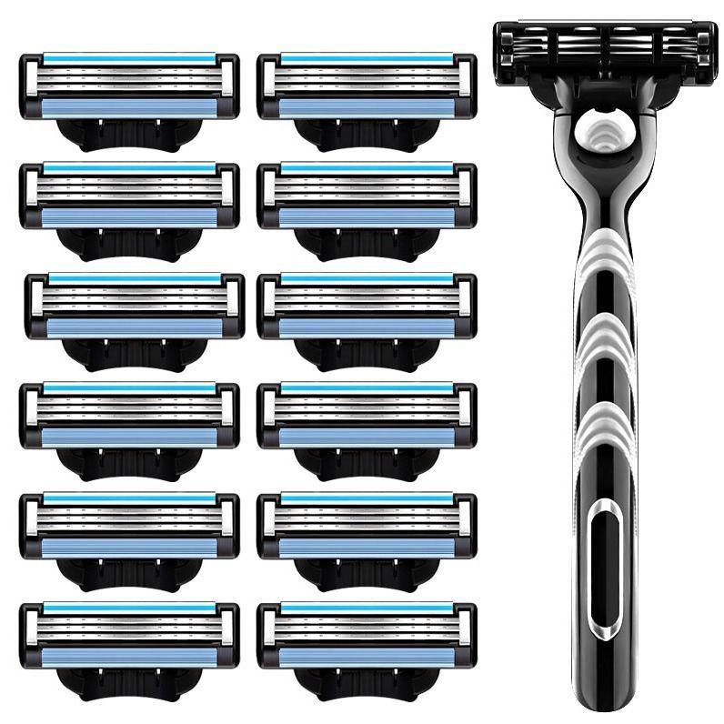 Suitable for mach 3 razor blade/ Manual Razor / MACH 3 Layer - TikTok ...