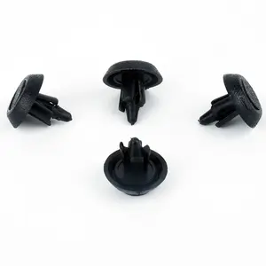 20/50pcs Fasteners 7mm Push Clip Black Auto Door Trim Panel Retainer Fastener For Toyota Camry Highlander Carola 9046707211 - 50 pieces