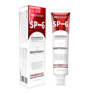 【MS-DRWIKEY】クーリングミントプロバイオティック歯磨き粉|口腔健康のための6つのプロバイオティクス|優しい洗浄|歯の健康を維持する|口臭を改善する