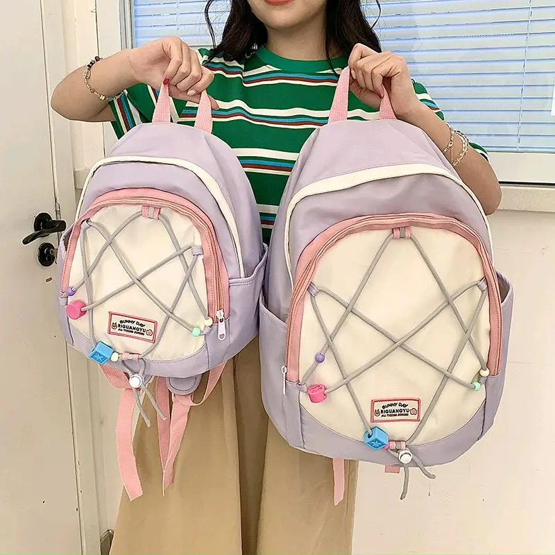 Tas Ransel y2k Wanita Mini Motif Lucu Dopamin korean style tas backpack cewek aesthetic - 729 2