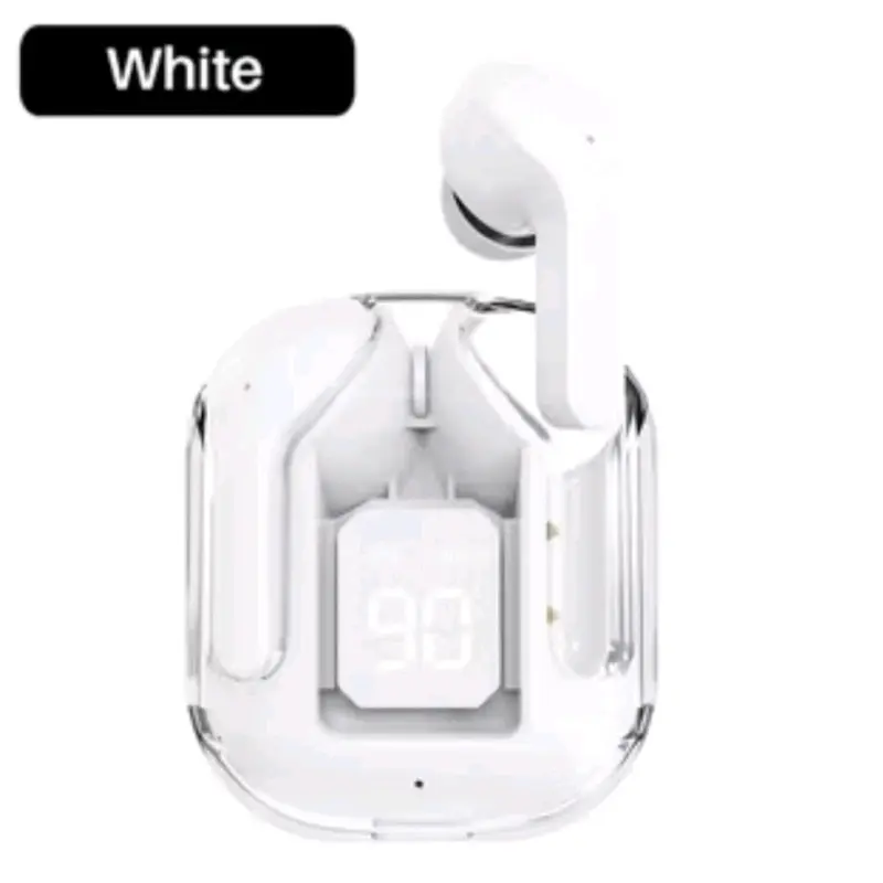 headset bleutooh tws air 31 wirelles led display transparan 2