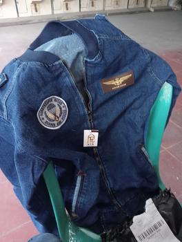 Product Review of JAKET BOMBER MODEL  BORDIRAN SIMPLE VARIAN WARNA BIRU TUA & BIRU MUDA Denim Jeans Nyaman Panjang Pria Top Distro Keren Atasan Casual from P**o 2