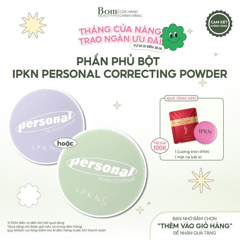 Phấn Phủ Dạng Bột IPKN Personal Correcting Powder 4g