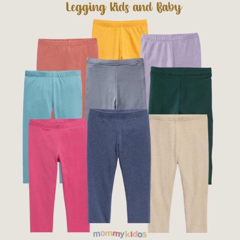 Legging Anak Hemat Isi 2pc / Legginf Bayi Perempuan / Legging Anak Perempuan / Lejing Anak Celana Leging Anak / Leging Anak Murah 2