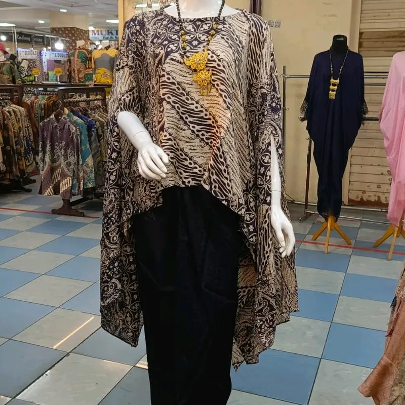 BAJU SET BATIK MODEL KALONG TANGAN BELAH VISCOSE SEMI SUTERA | ALL VARIANT | ALL COLOR | ONE SIZE Lilit 6
