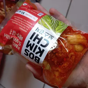 Kimchi 100 gr All Variant | Boskimchi | Sawi Lobak Timun Daun Bawang Kucai Lokio Perilla
