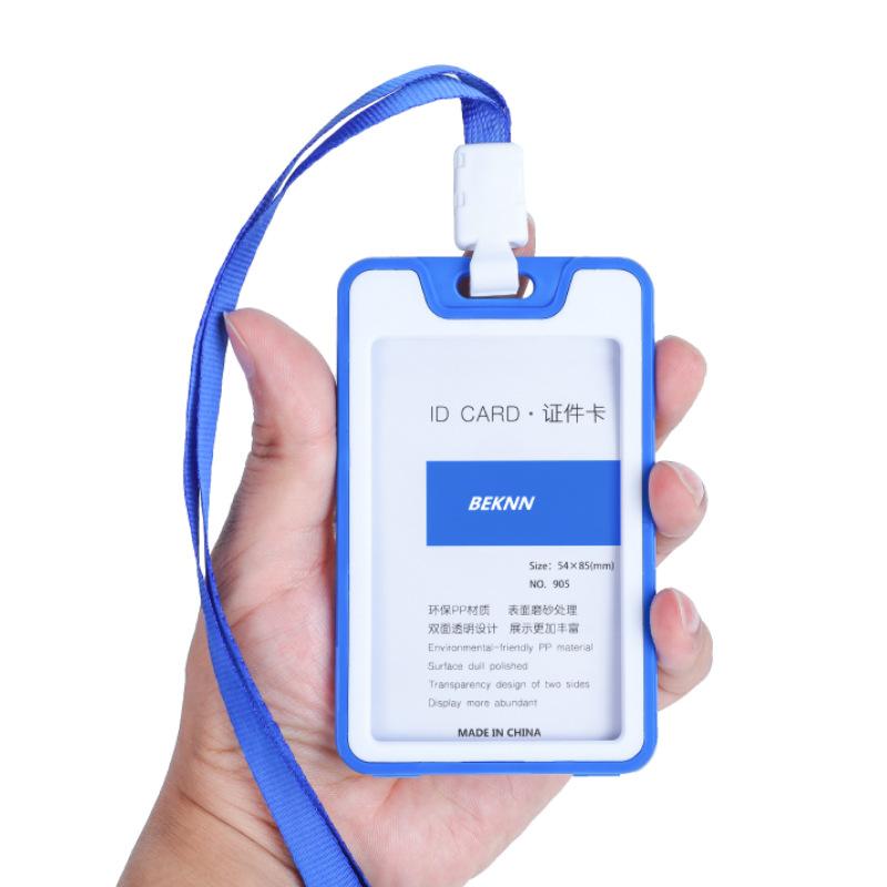 Product Introduction of ปกการ์ดทำงาน, ที่ใส่ป้าย ID, ที่ใส่บัตรประจำตัว, ที่ใส่บัตรทำงาน, ที่ใส่บัตรรถบัส, พลาสติกอเนกประสงค์, แข็งแรงและทนทาน, 1 ชิ้น 4