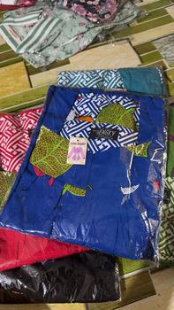 Product Review of Daster Hengky Sikak motif Daun Waru & Love Ld 120cm Pb 110cm Non busui Nyaman di pakai Tidur from I**e D**a P**i 0