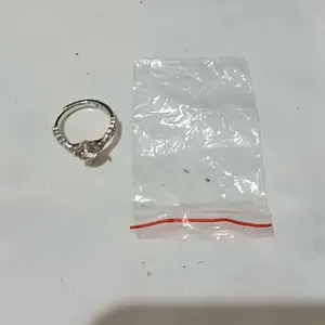 MAS Cincin Berlian Mewah Ringan, Cincin Berlian Imitasi Terbuka, Cincin Pasangan Kelas Atas