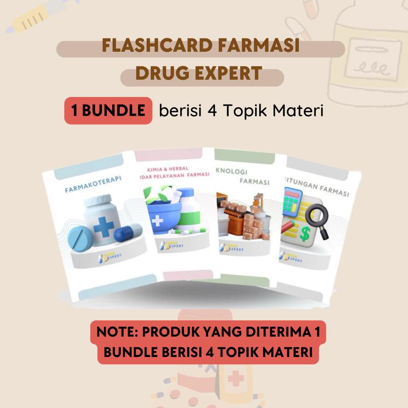 de-Flashcard of Pharmacy Farmasi Farmakologi Buku Kedokteran Farmasi 1