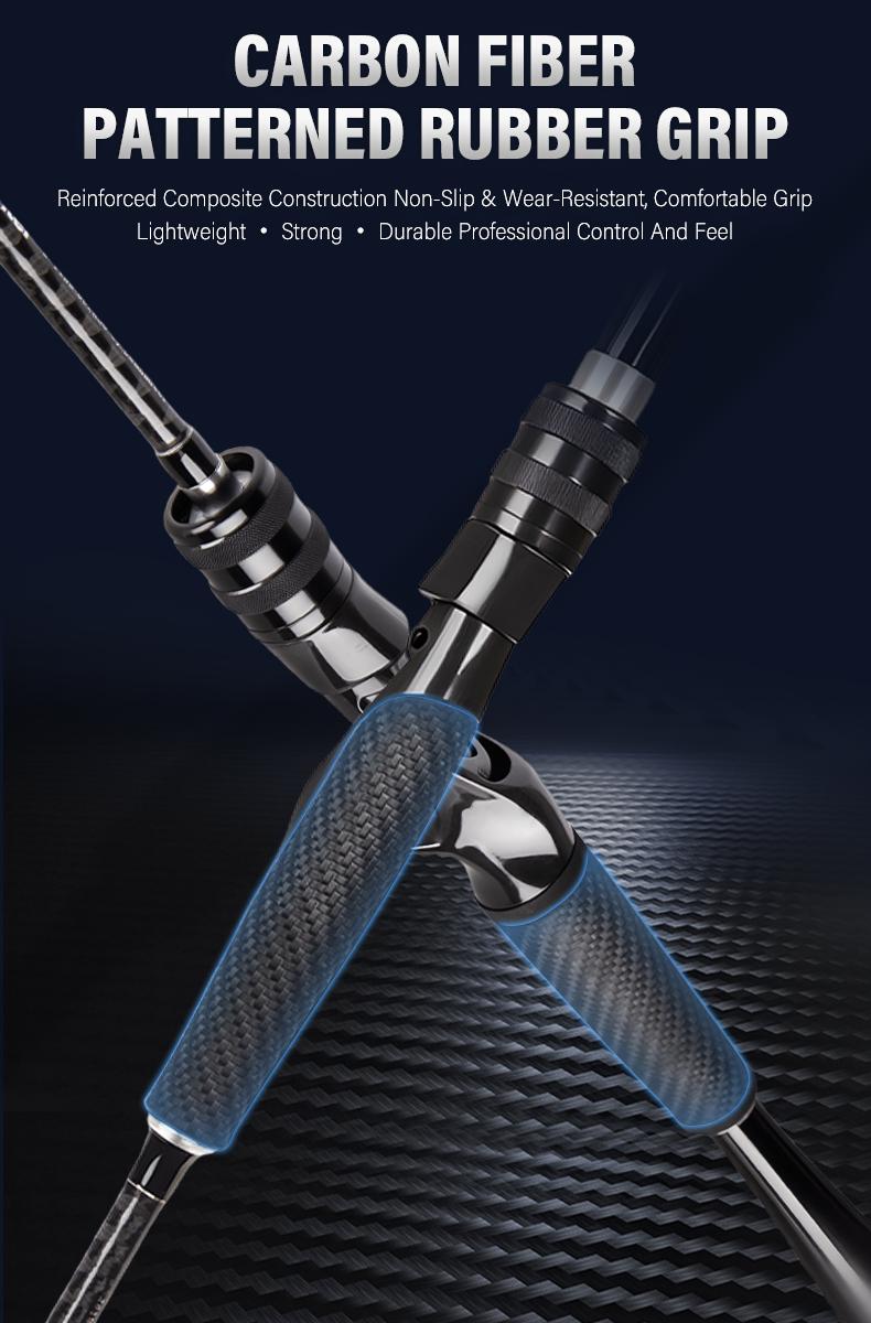 [OFFICIAL] SeaHunter U-Line borneo 1.8M M/MH Joran Pancing,Fuji Ring Keramik,ujung joran serat karbon padat,teknologi anyaman silang 24T+30T,pegangan dan dudukan reel serat karbon,cocok untuk memancing dengan umpan mikro,Spinning/Baitcasting Fishing Rod