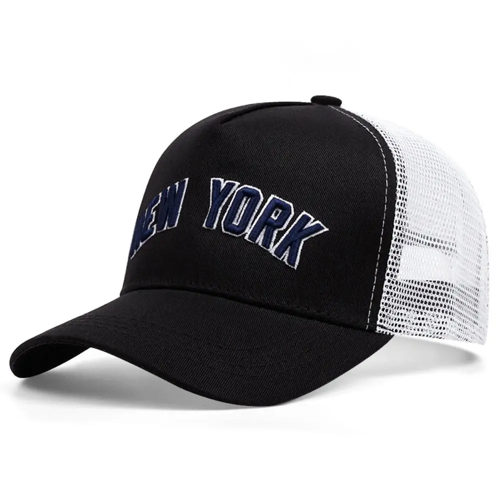 Breathable NEW YORK Embroidery Baseball Caps Spring Summer Outdoor Sports Sun Net Hats Snapback Hats Man Women