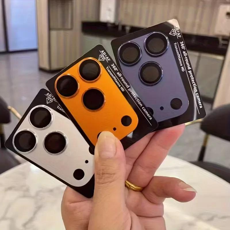 1 miếng dán bảo vệ cho iPhone 17 18 Pro Max iPhone 17 18 Pro/17 Air DUO bảo vệ toàn diện ống kính camera khung kim loại,lens,0.5,điện,thoại,Phim,Ống