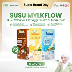[DEALS] Mom Uung Susu Mylkflow 5 Sachet - SusuPelancar ASI Ibu Hamil/Bumil & Ibu Menyusui/Busui - Halal BPOM