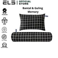 Gambar ELB Bantal Guling Hotel Memory Foam 65x45cm Kotak Hitam Premium Quality Busa Viscoelastik Nyaman Anti Alergi - Bantal 1 dari elb.id Kab. Tangerang 1 Tokopedia