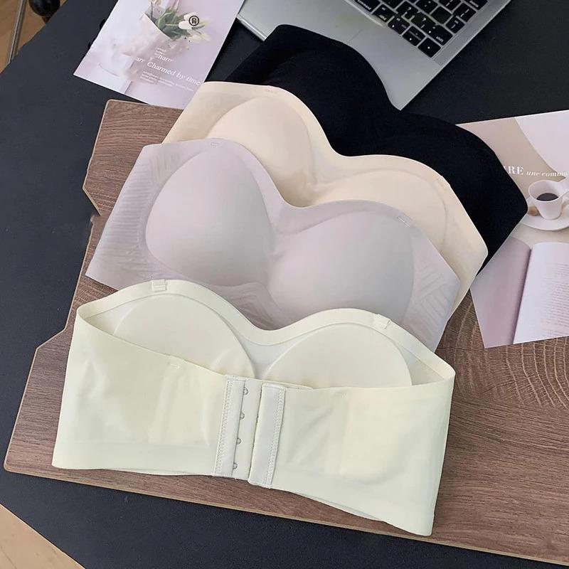 Polini - Bra Push Up Wanita Bh Polini Kemben Tali Bisa Dilepas Pakaian Dalam Seamless 668 0