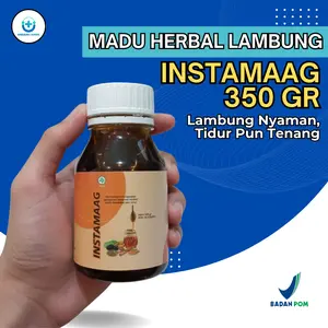 MADU INSTAMAAG Herbal Gangguan Asam Lambung Perih Kembung Gerd BPOM 350 gr