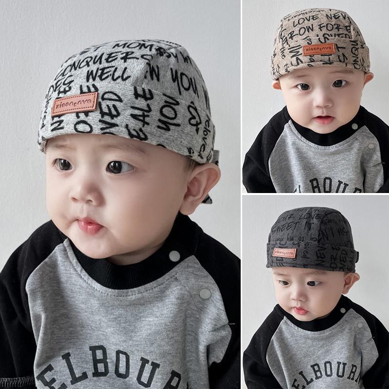 Mũ Cướp Biển In Hình, Thời Trang Cho Em Bé, Mũ Len Cotton Cho Trẻ Sơ Sinh, Thích Hợp Cho Mùa Xuân Và Mùa Thu, Mũ Không Vành Vành, Có Thể Điều Chỉnh, Cho Bé Trai Và Trẻ Sơ Sinh, Nắp Ca-Pô, Kiểu Nắp Ca-Pô, Cho Trẻ Em, 2-12M