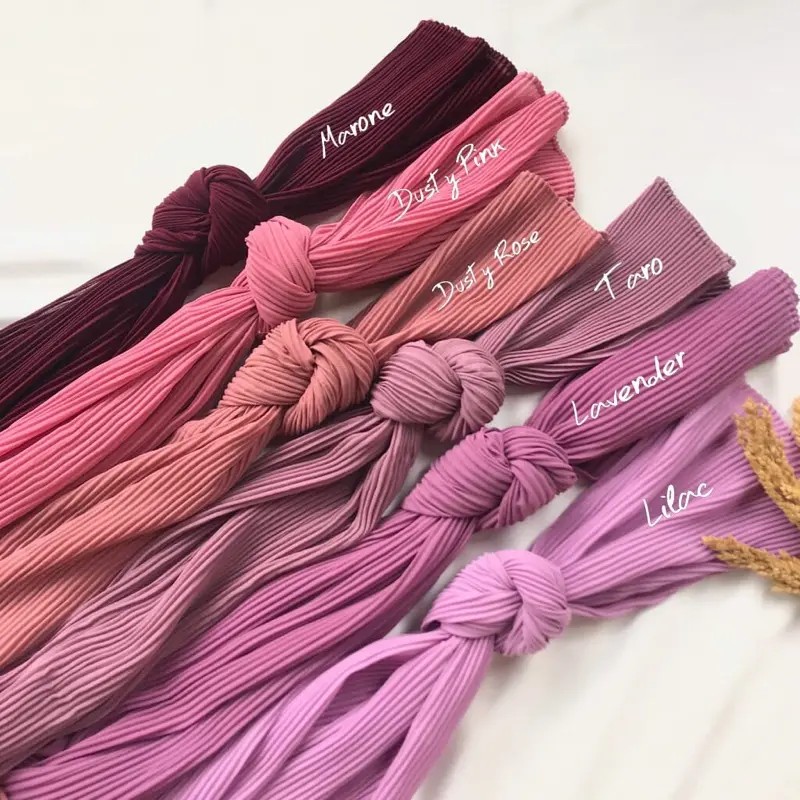 CUCI GUDANG PASHMINA PLISKET PREMIUM Ceruty Baby Doll 180 x 75cm